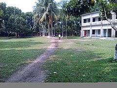 Full view of the school from the South side