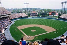 Baltimore Memorial Stadium in 1991