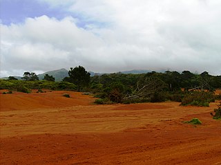 Protected Landscape of Barreiro da Faneca protected area in Portugal