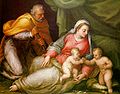 Sacra Famiglia con San Giovanni Battista di Sebastiano Filippi