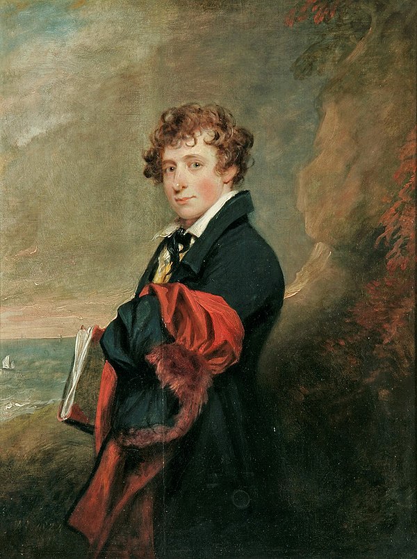 Stannard in 1824, painted by William Beechey