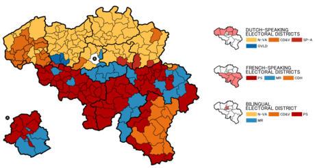 Elecciones federales de Bélgica de 2010