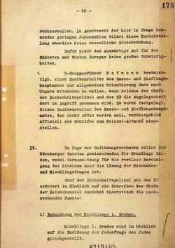 Wannsee-Konferansen: Bakgrunn, Tema og drøftinger under konferansen, Oppfølging og konsekvenser