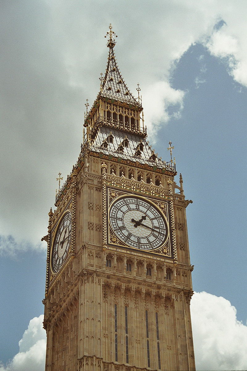 File:Big Ben clock tower (London, 2009) 03.jpg - Wikimedia Commons