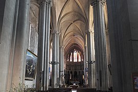 "Église Saint-Cerneuf" - Nef