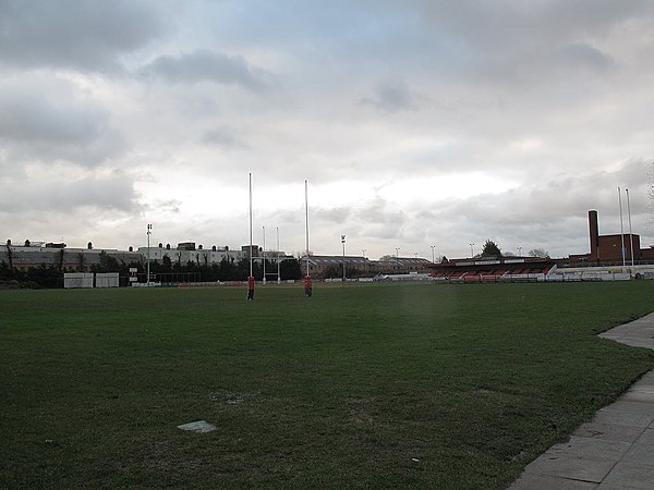 Rectory Field rugby pitches