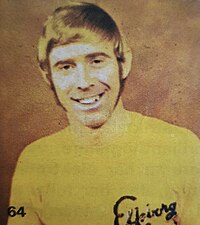 Bosse Falk som spelare i Elfsborg 1970.