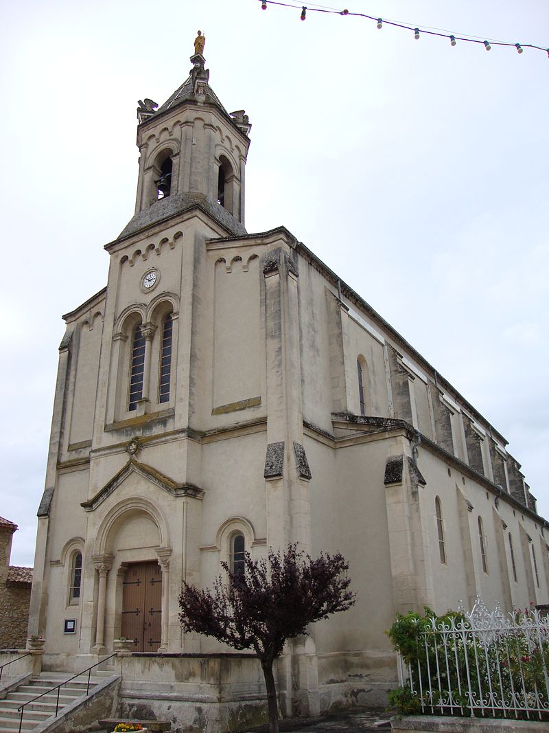 Boulbon (Bouches-du-Rhône, Fr) église paroissiale.JPG