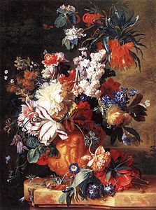 Bouquet de fleurs dans une urne 1724, Los Angeles