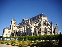Bourges Cathedral Bourges - cathedrale Saint-Etienne, flanc sud (06).jpg