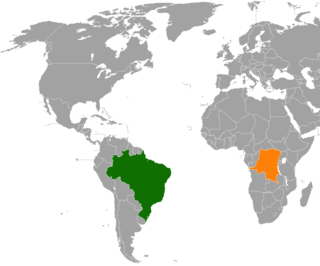 <span class="mw-page-title-main">Brazil–Democratic Republic of the Congo relations</span> Bilateral relations