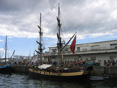 Phoenix of Bristol docked