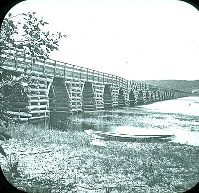 Bridge across Nerepis River at Westfield, 1875 Bridge across Nerepis River Westfield 1875.jpg