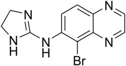 Brimonidine structure.png