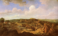 Kamenolom na Žlutém kopci. Malba Josefa Altenkopfa z 2. poloviny 19. století.