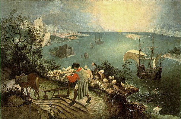 Landscape with the Fall of Icarus by Pieter Bruegel the Elder