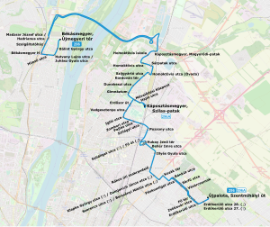 6-os Busz Megállói Eger