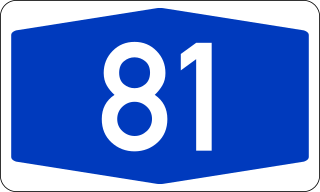 <span class="mw-page-title-main">Bundesautobahn 81</span> Federal motorway in Germany