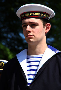 Stagiaire de la Préparation militaire marine, 2013.