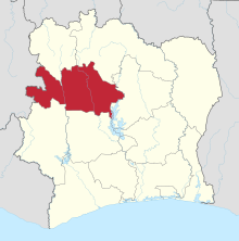Côte d'Ivoire - District Woroba.svg