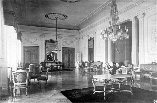 Interior of the Palace in 1936