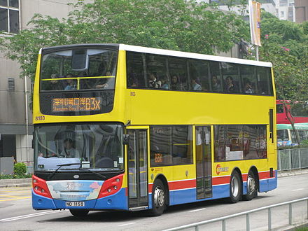 Citybus Enviro500 in April 2008