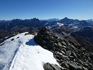 Steinmann on the Piz Grisch