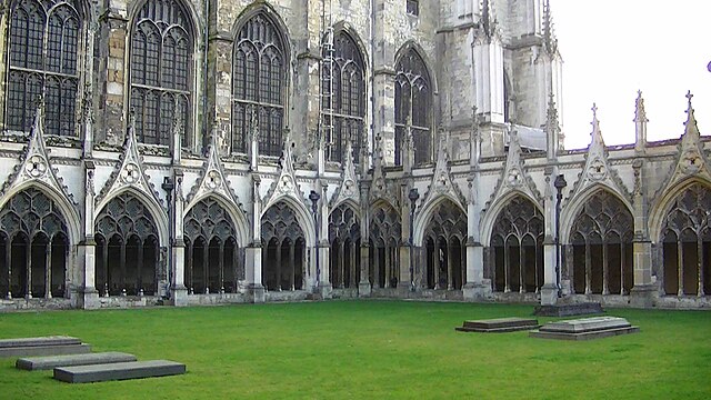 Cloister of Canterbury Cathedral