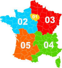 Carte indicatifs téléphoniques français.svg