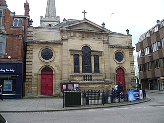 The grade II* listed Church of St John Chapel, Northgate Street, Gloucester.JPG