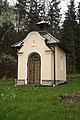 Čeština: Kaple v Dohaličkách, Petrovice u Sušice, Klatovy District. English: Chapel in Dohaličky, Petrovice u Sušice, Klatovy District.