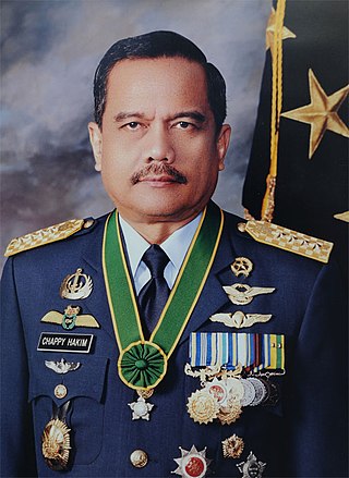 <span class="mw-page-title-main">Chappy Hakim</span> Indonesian air force officer