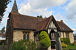 Chessington, St Mary the Virgin's church, entrance.jpg