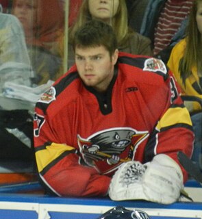 Chet Pickard Canadian ice hockey goaltender