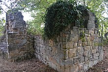 Le rovine della chiesa del sito medievale di Agromonte