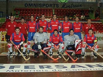 Chile ved World A rink hockey 2007.jpg
