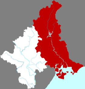 Расположение Ràopíng Xiàn