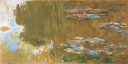 Weier mat Waasserlilien, vum Claude Monet, c. 1917–1919