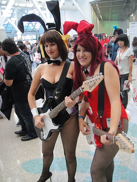 File:Cosplayers of Haruhi Suzumiya and Mikuru Asahina at Anime Expo 20100702a.jpg