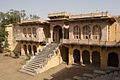 Courtyard of the Maharani Ki Chhatri, Jaipur (4610489766).jpg