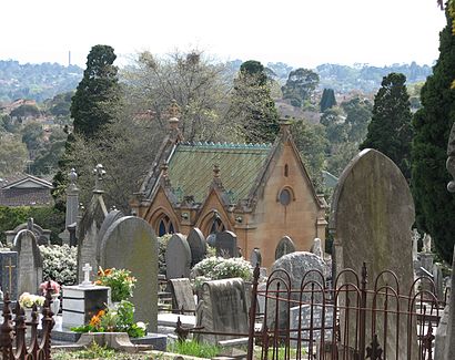 How to get to Kew Cemetery with public transport- About the place