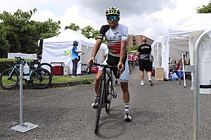 Cycling at the 2020 Summer Olympics – Men's individual road race – Saeid Safarzadeh (IRI) (8).jpg