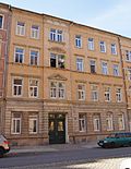 Apartment building in closed development