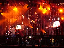 Dave Matthews Band performing "Last Stop" at The Pavilion on July 5, 2006 DMBSummer2006.jpg