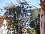 Straßenschild Pestalozzistraße in 64297 Darmstadt-Eberstadt