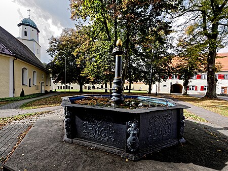 Das Areal des früheren Zisterzienserkloster in Königsbronn. 04