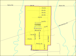 Detailed map of Gorham