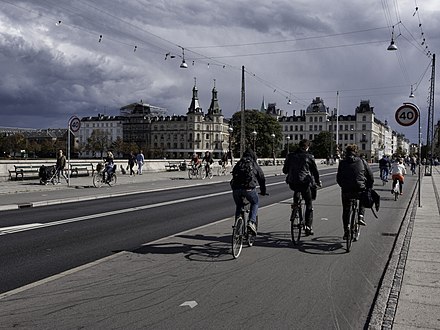 segregated bike lanes