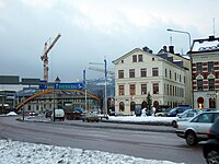 De E4 in Sundsvall