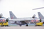 A Lightning F.3 XP694 of 29 Sqn at RAF Wattisham in September 1972 EE Lightning F.3 XP694 D.29 WATT 16.09.72 edited-3.jpg